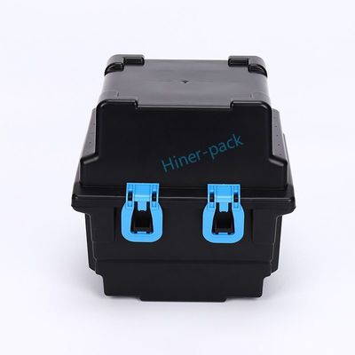 kupować Czarny przewodzący materiał PP Wafer Carrier 6 Inch Wafer Storage Box online manufacture