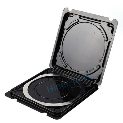 kupować Ramka Clamshell Single Wafer Box 6 Inch Silicon Wafer Czarny I Przejrzysty Niski Wydzielanie Gazu online manufacture