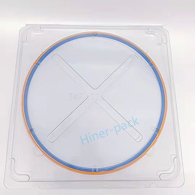 kupować ODM Flex Frame 12 Inch Single Silicon Wafer Box Materiał PET zgodny z ROHS stosowany w waferze online manufacture