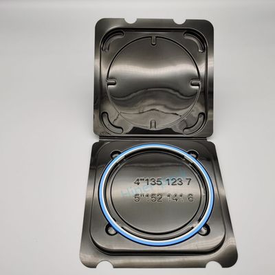 kupować OEM Jednokształtny krzemowy czarny płytka pudełkowy przewoźnik płytki proces produkcji online manufacture