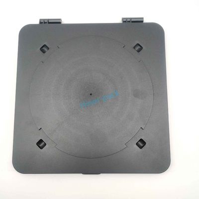 kupować 8 cali PC Materiał Czarny Single Wafer Shipper Box Z Hoop Ring Przystosowany Do Wafer Fab online manufacture