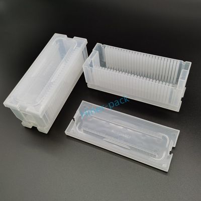 kupować Kwadratowy PP Material Wafer Carrier 2/3 Inch Series Wafer Shipping Box online manufacture