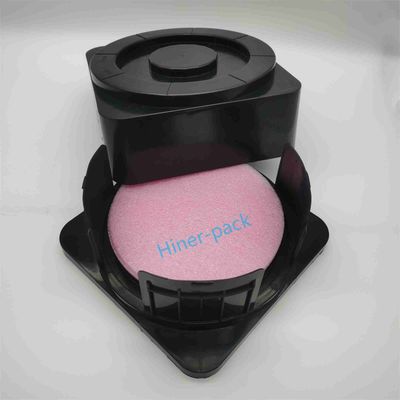 kupować Zamówienie ODM 6 Inch Czarny Przewodzący PP Horizontal Wafer Shipper Do Produkcji Półprzewodników online manufacture